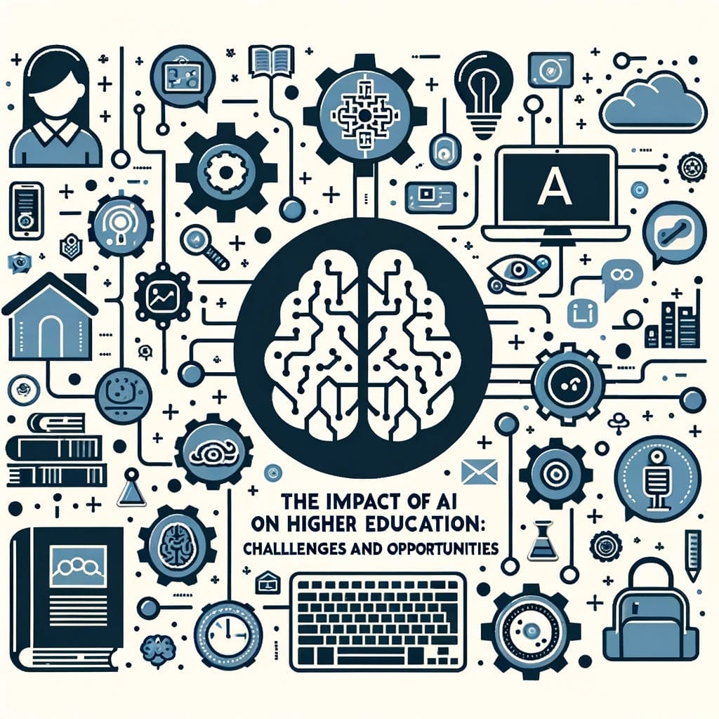 The Impact of Artificial Intelligence (AI) on Higher Education, exploring both the challenges and opportunities it presents-El impacto de la Inteligencia Artificial (IA) en la educación superior, expl