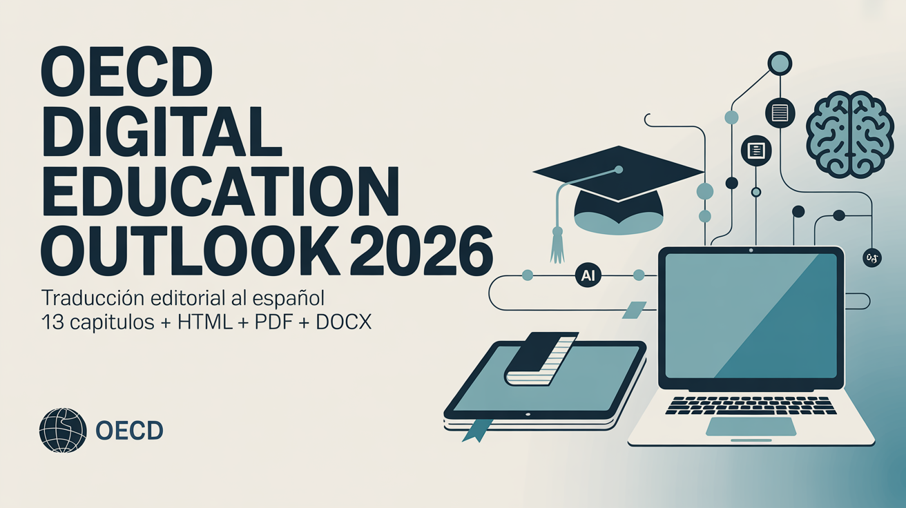 ¿Qué dice realmente la OCDE sobre la IA generativa en educación?