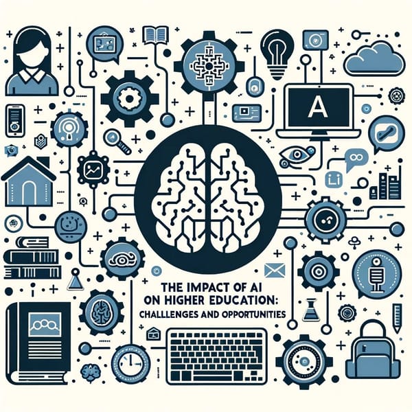 The Impact of Artificial Intelligence (AI) on Higher Education, exploring both the challenges and opportunities it presents-El impacto de la Inteligencia Artificial (IA) en la educación superior, expl